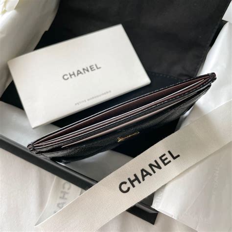 chanel cardholder caviar gold|Chanel Wallets & Card Holders .